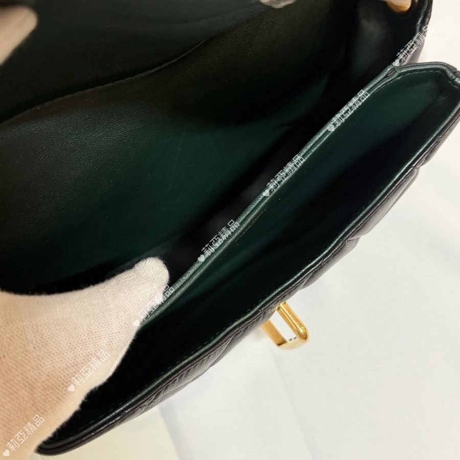 莉亞精品♡Burberry 小羊皮鏈包 #未使用閒置品-14