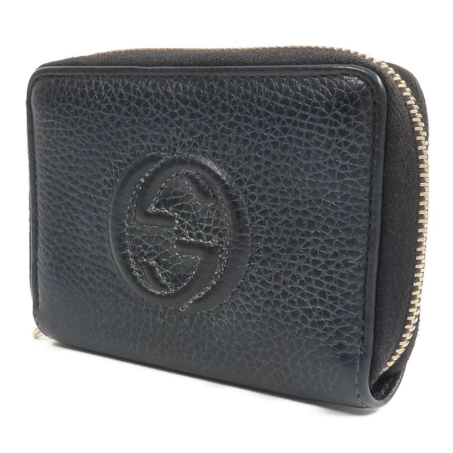 GUCCI 牛皮皮革Soho Wallet錢包-2