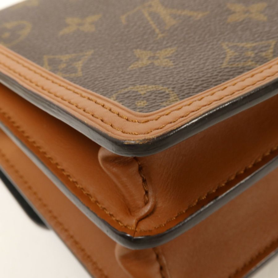 LOUIS VUITTON Monogram Reverse Mini Dauphine肩背袋-11