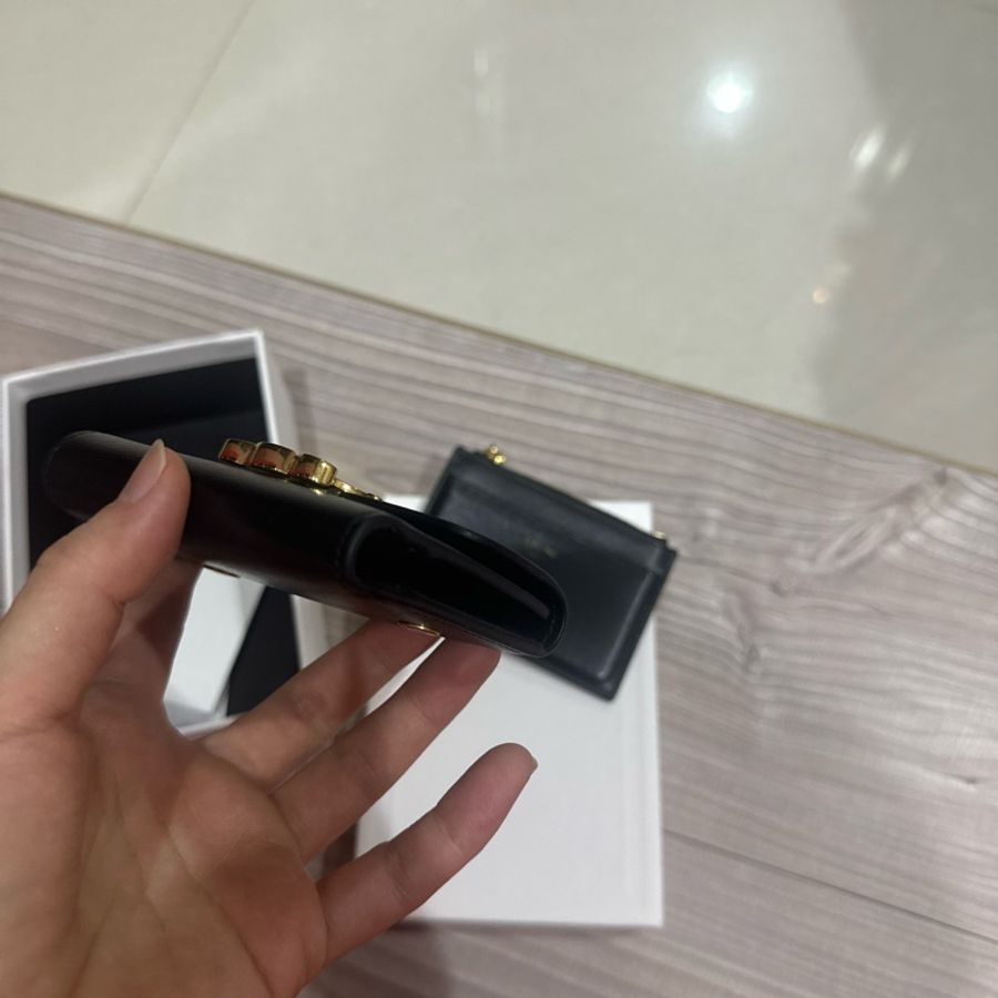 Celine 黑金2用式短夾8新-9
