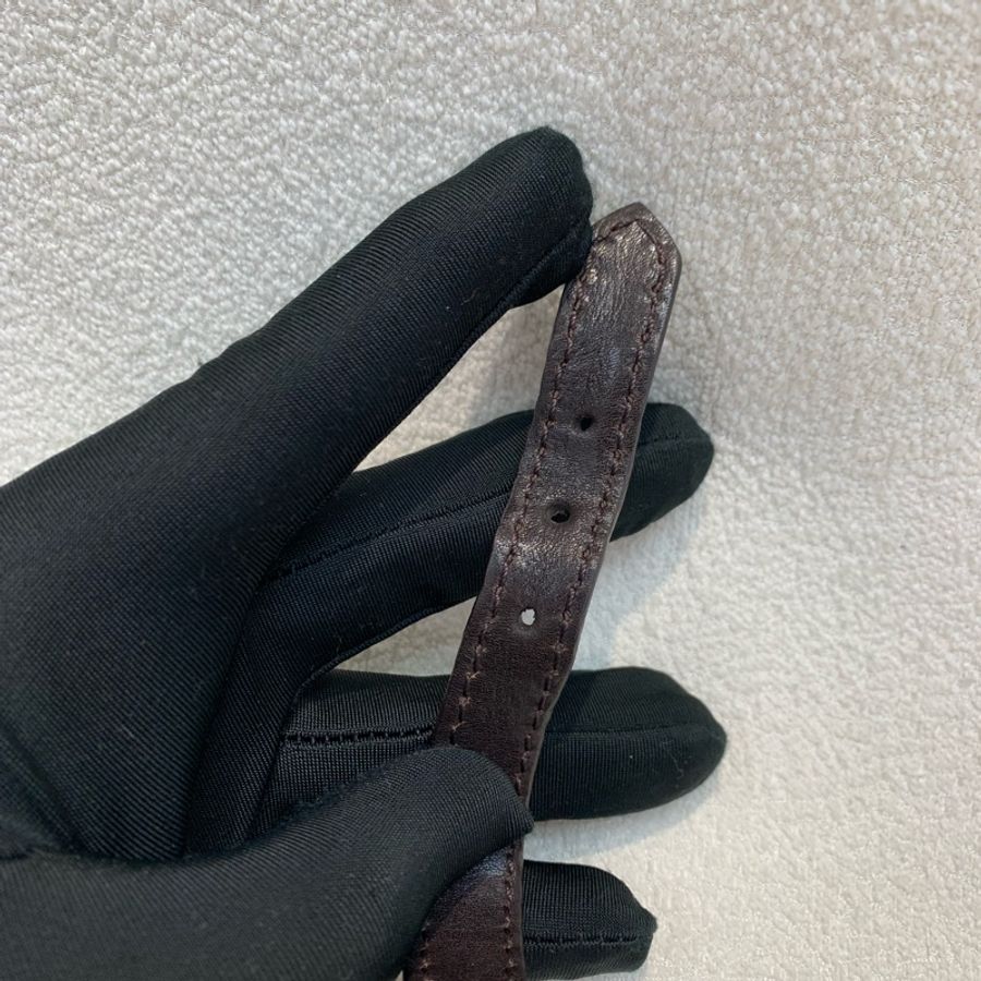 Burberry 巴寶莉啡色牛皮手拎袋-33