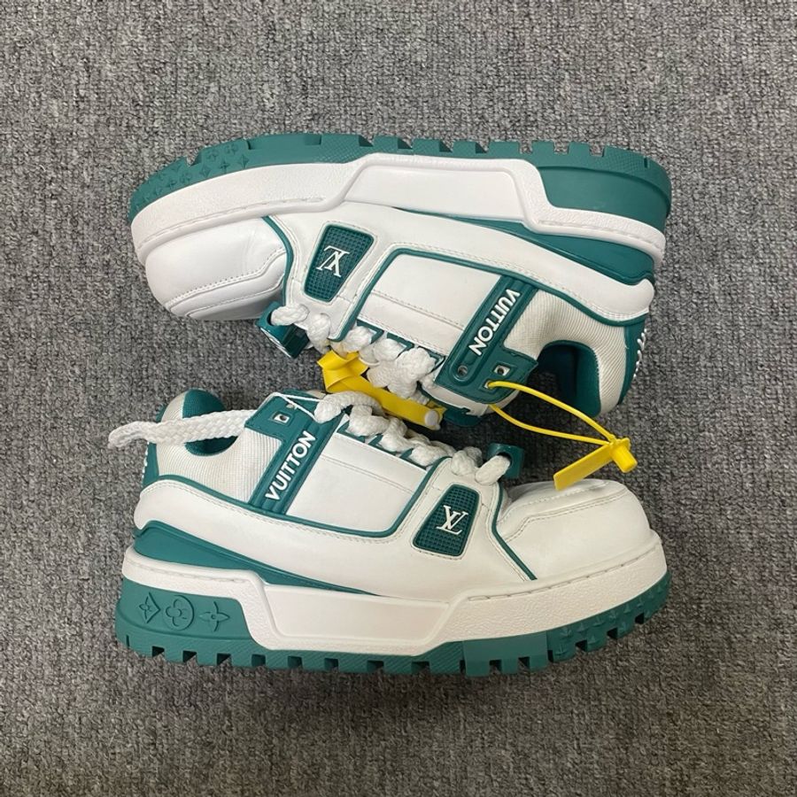 LOUIS VUITTON/路易威登(有盒)小胖丁低幫板鞋 95新 37.5 碼-4