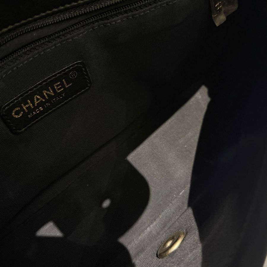Chanel 季節款 經典熊貓配色cf 牛皮 金扣 單肩斜挎鏈條包 尺寸:27*15*6-7