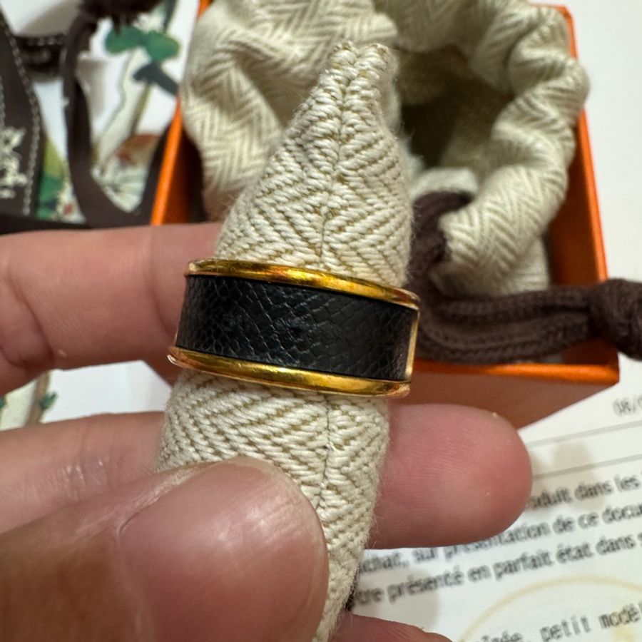 hermes olympe戒指s號金色-2