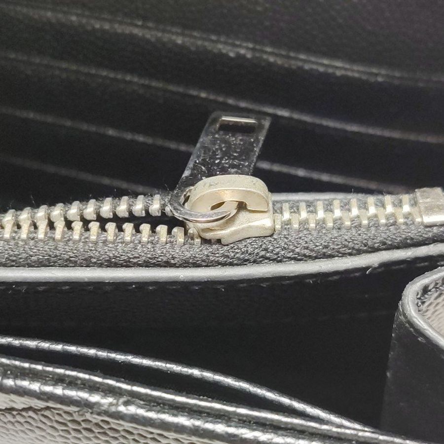 Saint Laurent Envelope牛皮V紋絎縫YSL標誌斜背包肩背包-13