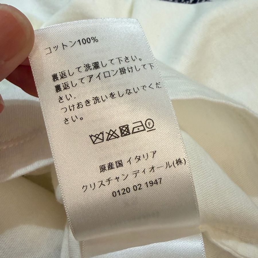 Dior刺繡圖案T恤-5