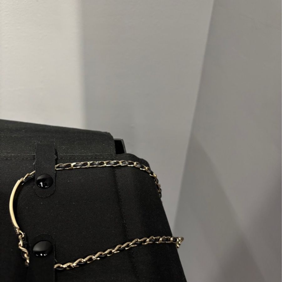 全新閒置品🌟Chanel 21V 皮穿鏈水鑽Logo項鍊|Classic Trend CT精品|台北東區實體-6