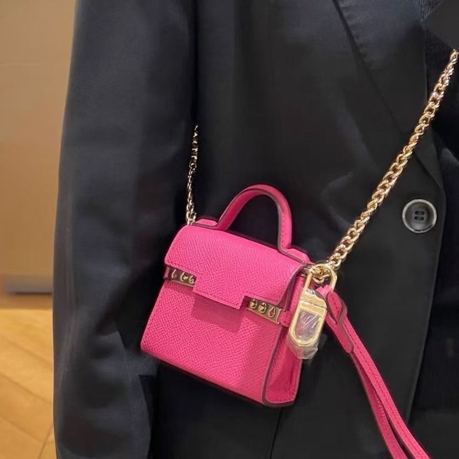 Delvaux 德爾沃Tempete mini包掛  配件塵袋-9