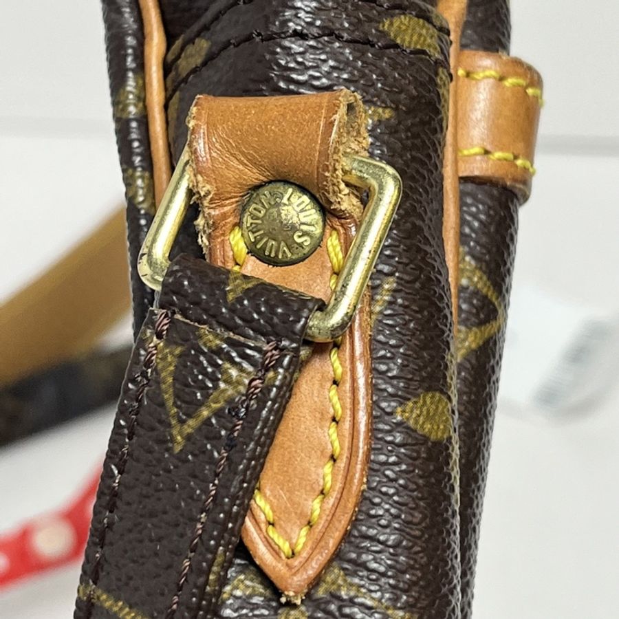 LOUIS VUITTON 中古單層相機包老花PVC肩背包2001-4