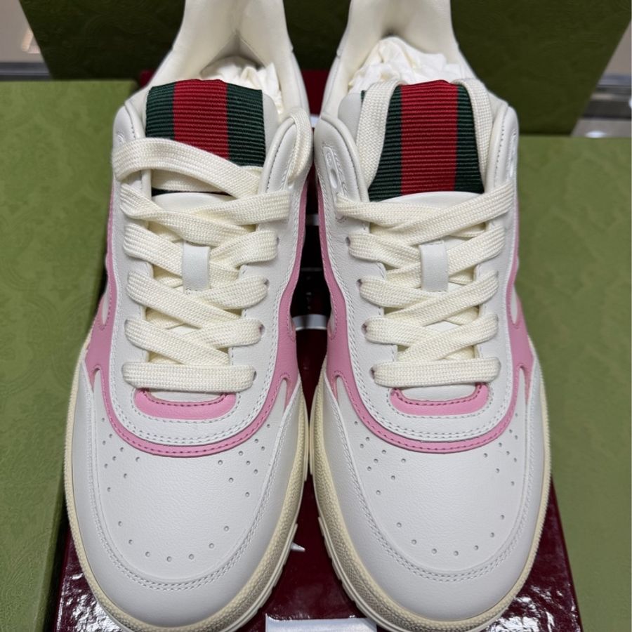 古馳/Gucci GucciRe-Web系列女士運動鞋 36碼 全新全套-1