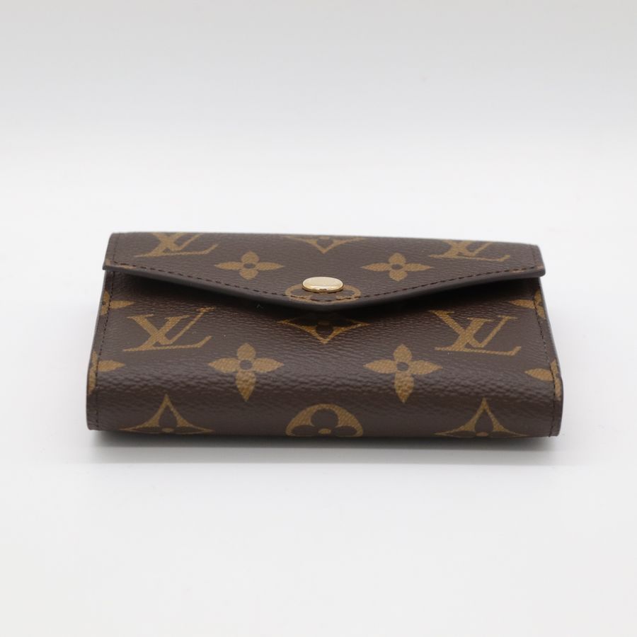 LOUIS VUITTON 路易威登 老花 三折短夾-7