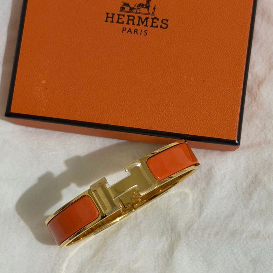 Hermes Clic H琺瑯手環-2