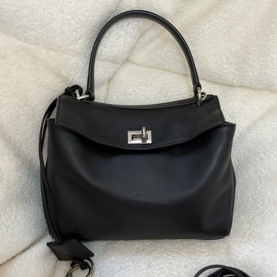 (保留中)BALENCIAGA RODEO MINI 黑銀-1