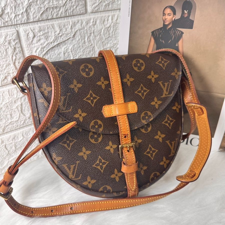Louis Vuitton 老花中古. MM(中款)盾牌包-2