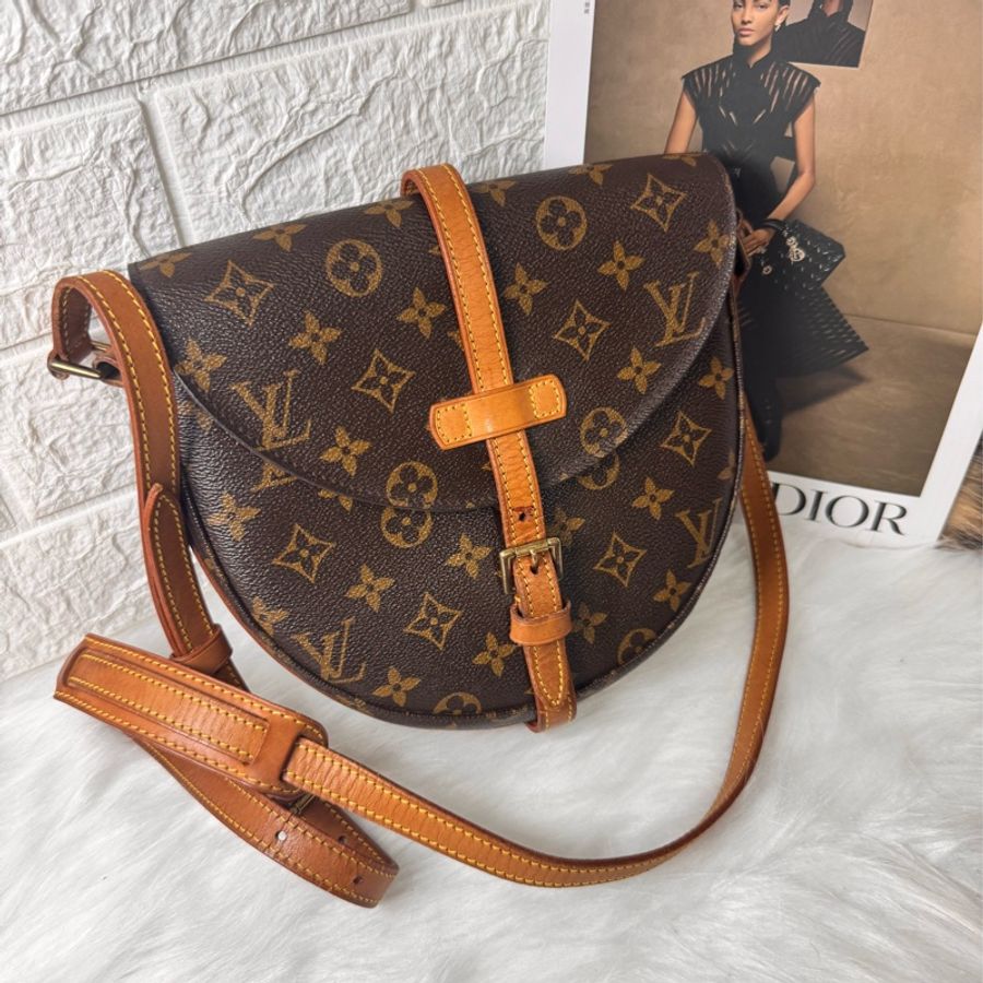Louis Vuitton 老花中古. MM(中款)盾牌包-29