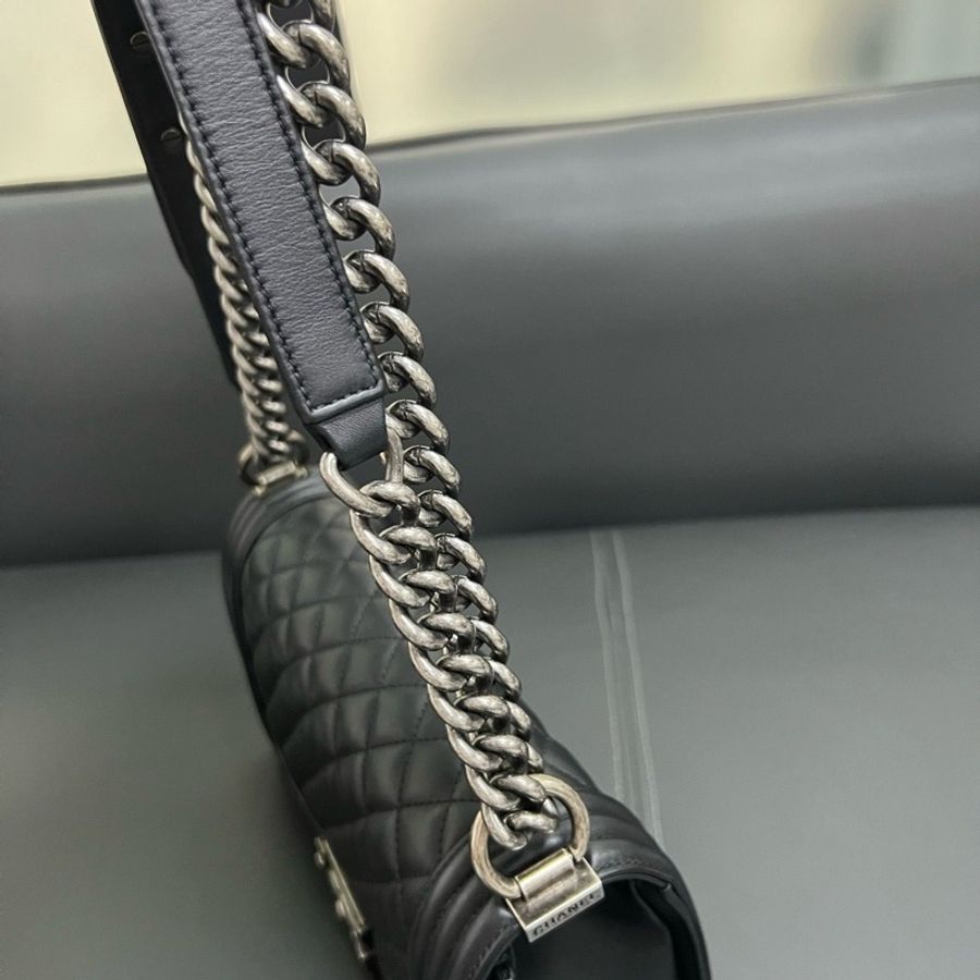 Chanel Leboy medium  牛皮中號-8