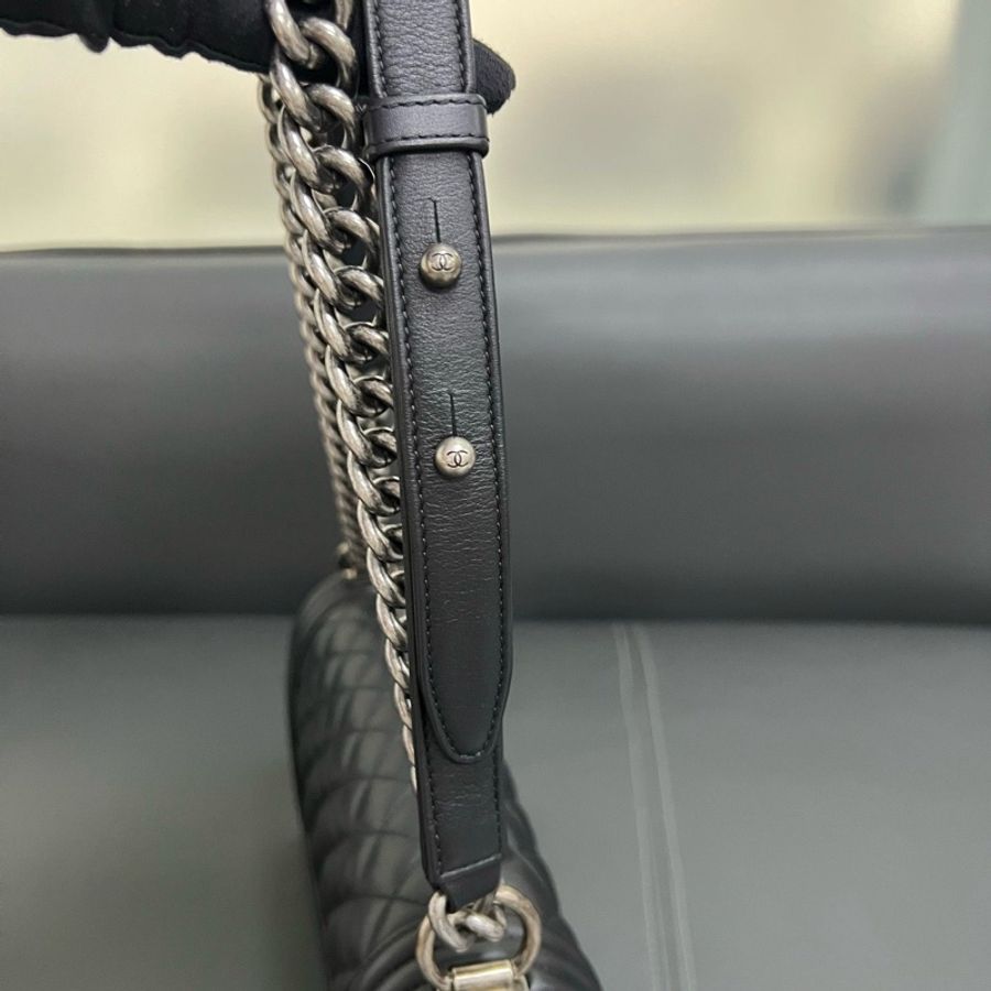 Chanel Leboy medium  牛皮中號-9