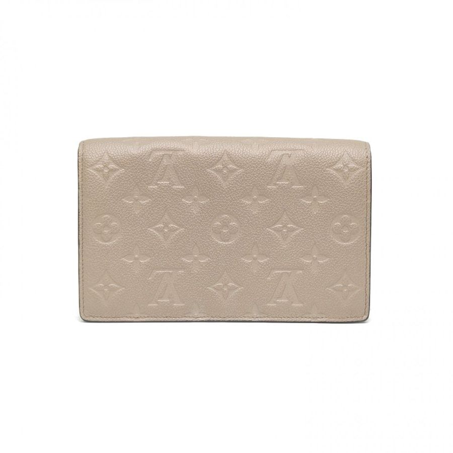 LOUIS VUITTON VAVIN鏈條包WOC19灰色牛皮肩背包2021-2
