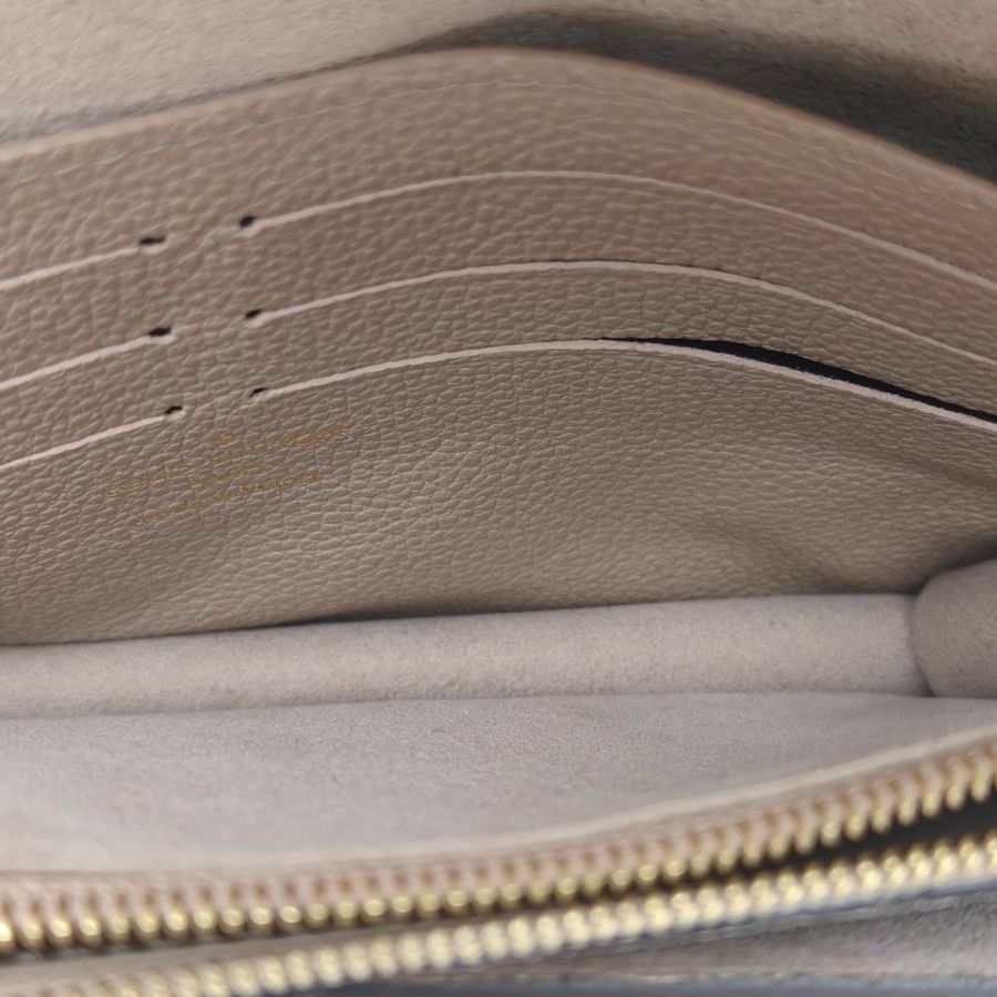 LOUIS VUITTON VAVIN鏈條包WOC19灰色牛皮肩背包2021-4