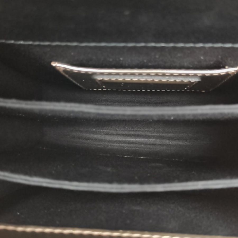 BVLGARI 金色牛皮寶格麗蛇頭包肩背包-5