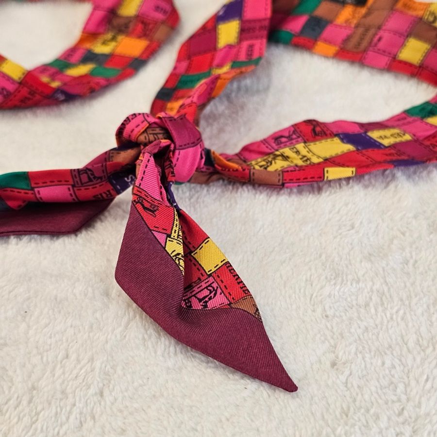 Hermes 絲巾1對-7