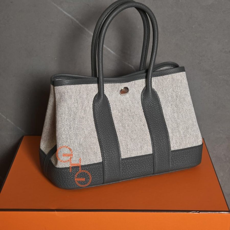 愛馬仕 Hermès Mini Garden Party/Q0 紅樹林綠 (Vert Mangrove)/K 刻/全新-0