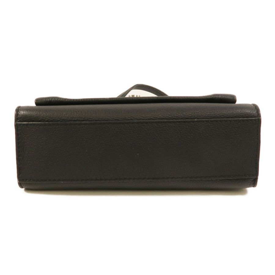 LOUIS VUITTON 牛皮皮革Mylockme銀扣鏈帶肩背袋-3