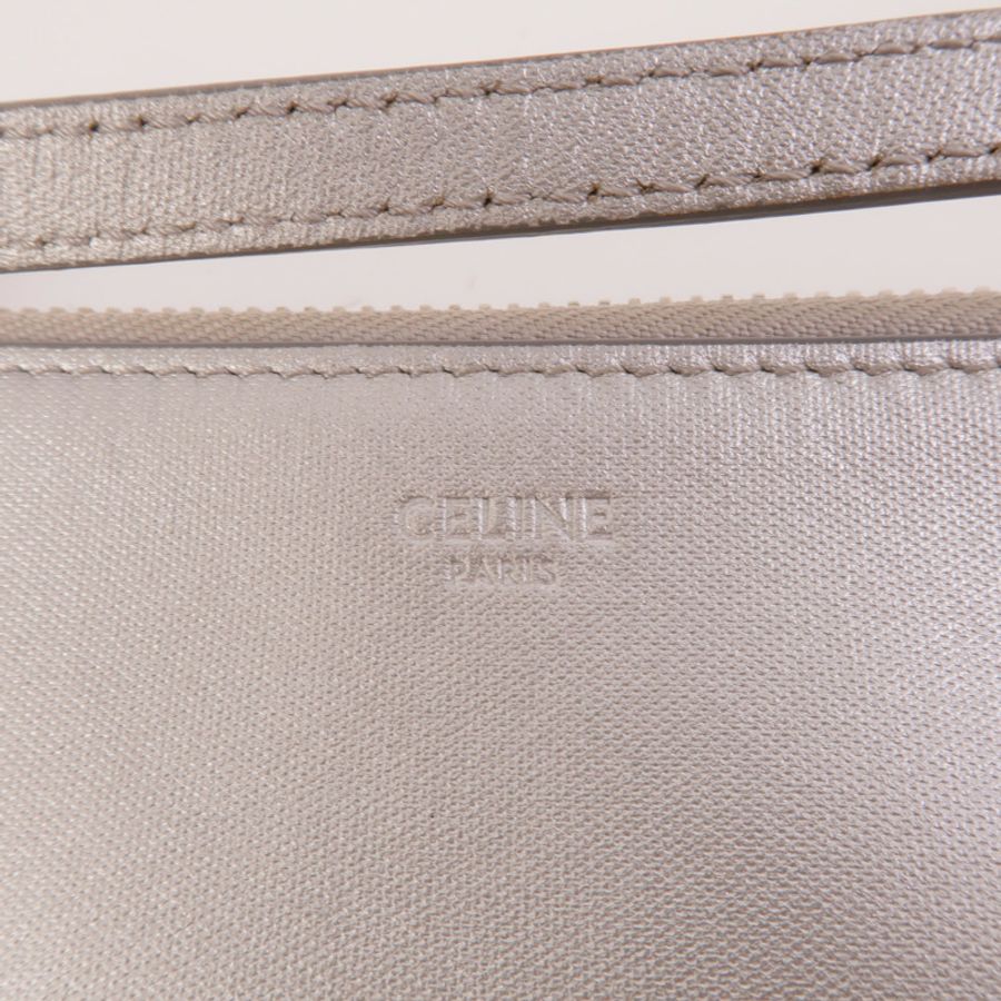 CELINE 塗層帆布Trio肩背袋-8