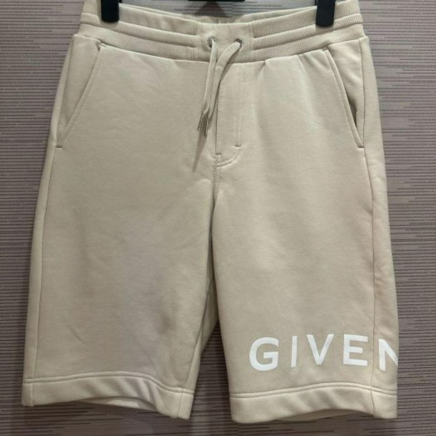 💎Han's house精品服飾💎 GIVENCHY 紀梵希 Logo 短褲 棉褲 現貨青年款=27~29腰-0