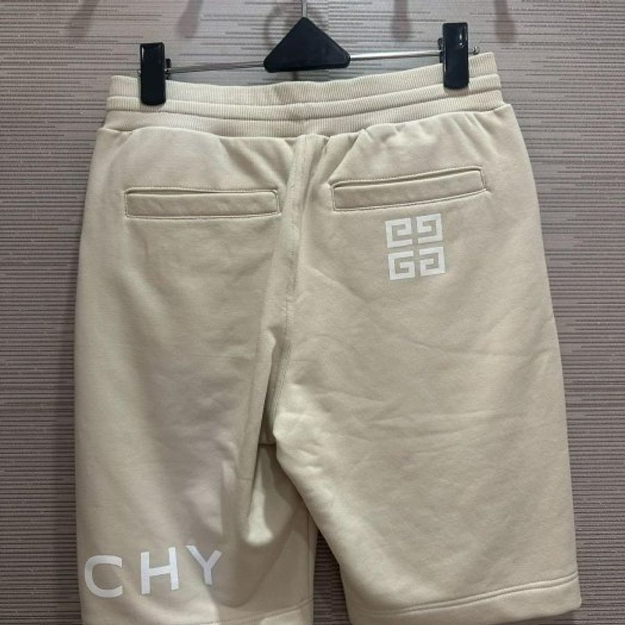 💎Han's house精品服飾💎 GIVENCHY 紀梵希 Logo 短褲 棉褲 現貨青年款=27~29腰-4