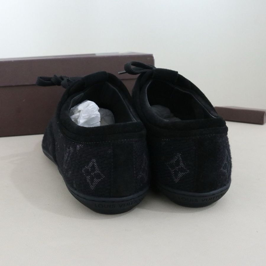 LV 路易威登 Foxtrot Sneaker 女鞋,黑色,37.5碼,無附件-5