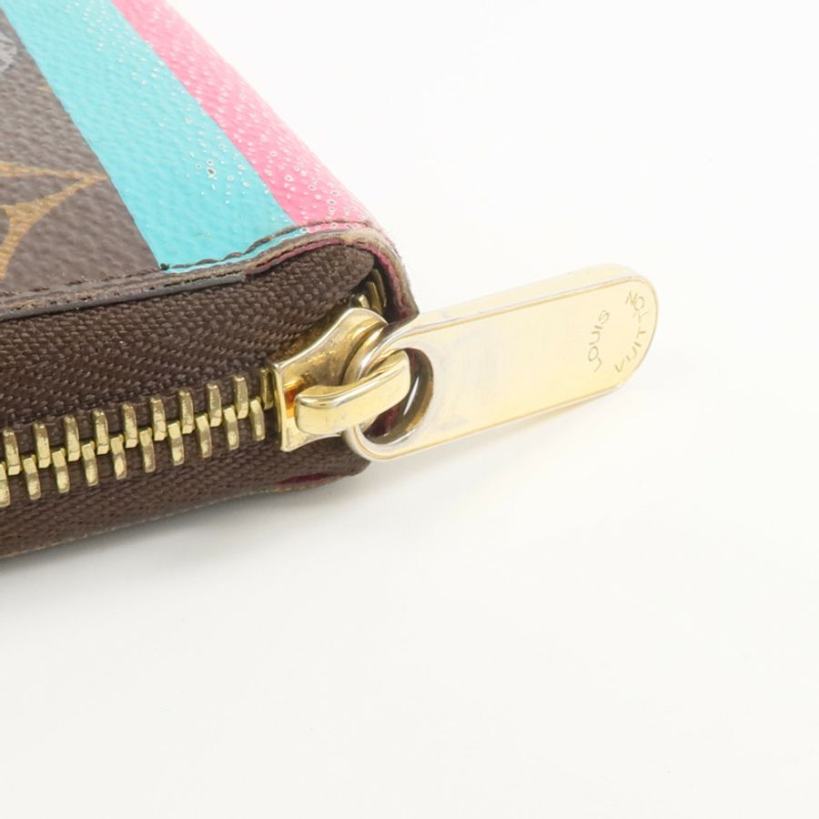 LOUIS VUITTON Monogram Illustre Evasion Zippy Wallet長錢包-10