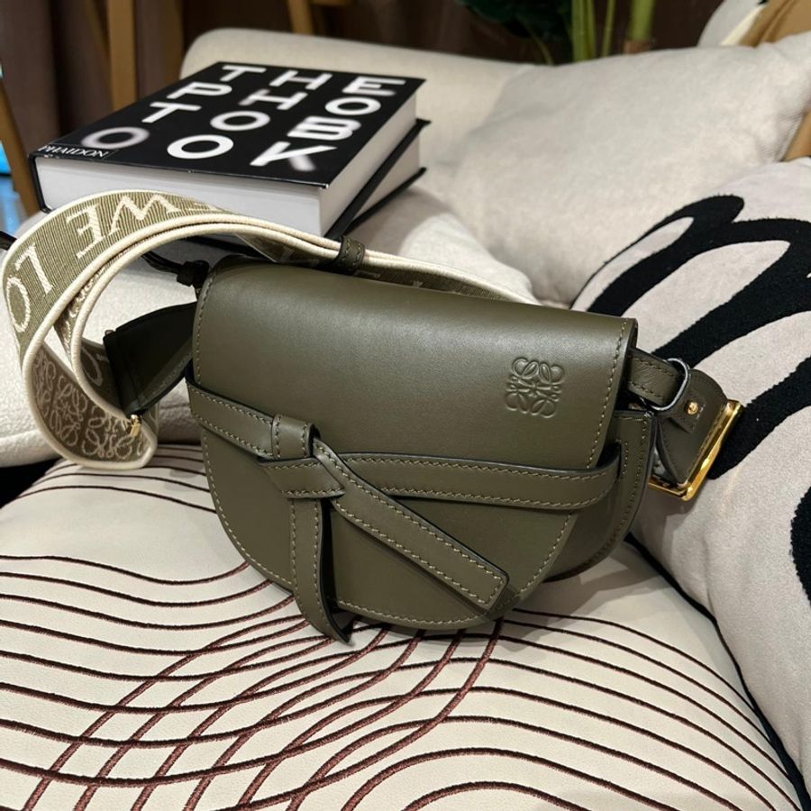 Loewe Gate Mini Calfskin Crossbody Bag-0