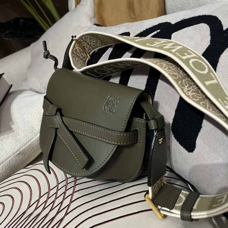 Loewe Gate Mini Calfskin Crossbody Bag-3