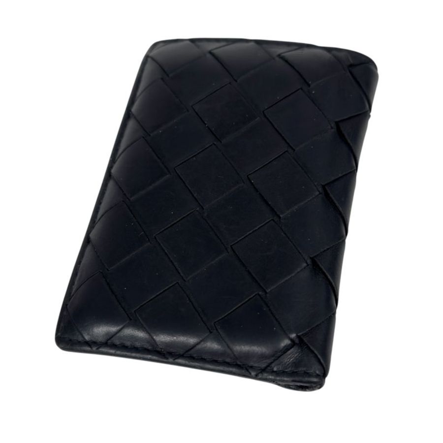 BOTTEGA VENETA 織皮 卡包-4