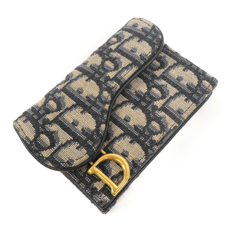 Dior Oblique帆布Saddle Card Case卡片套-4