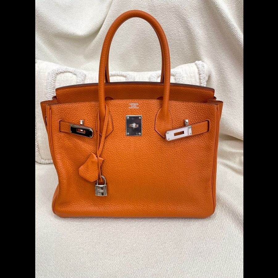 Hermes Birkin30 橙色-5