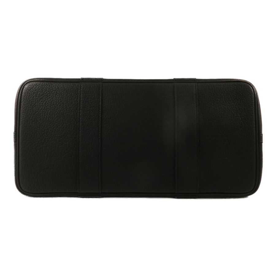 HERMES Negonda皮革GardenParty PM手挽袋Noir-3