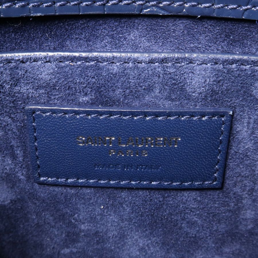 SAINT LAURENT 牛皮皮革Sunset Medium鏈帶肩背袋-6