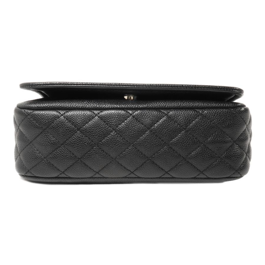 CHANEL 牛皮皮革Chain Shoulder鏈帶肩背袋-3