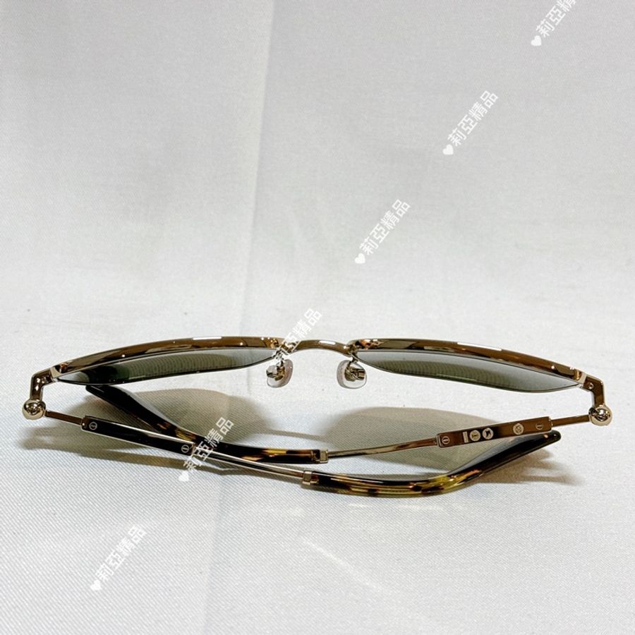 莉亞精品♡ Burberry金屬大框墨鏡 二手美品-11