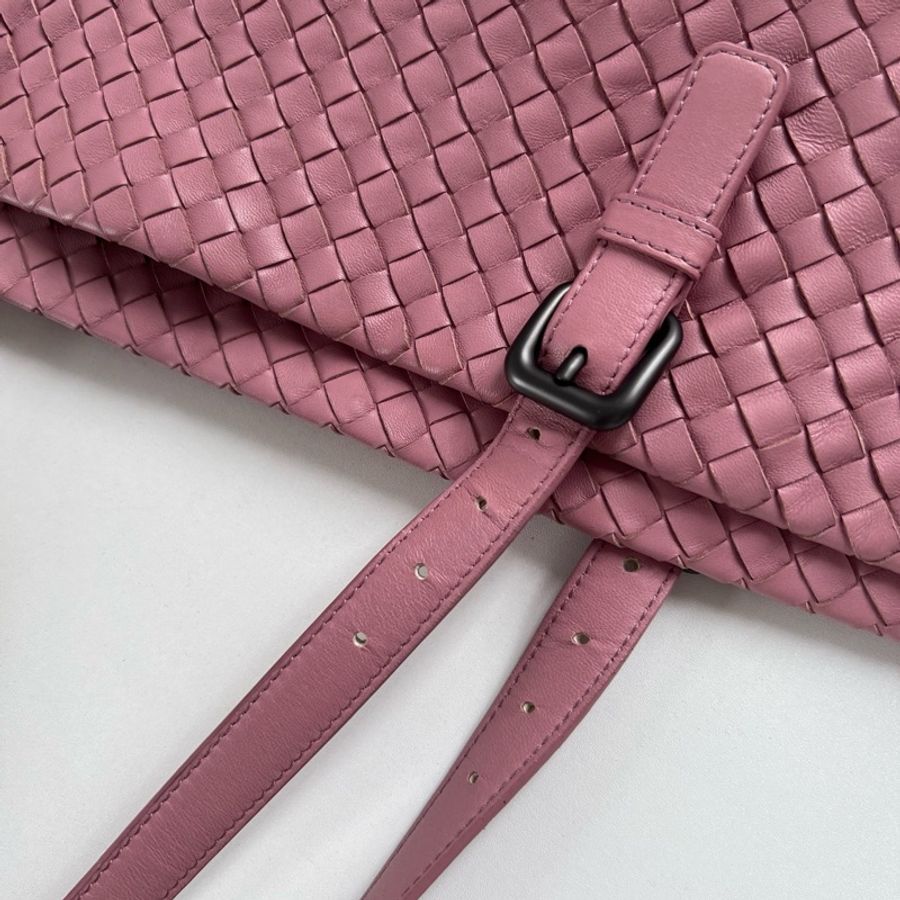葆蝶家0Bottega Veneta tote單肩包,煙灰粉紫色-5