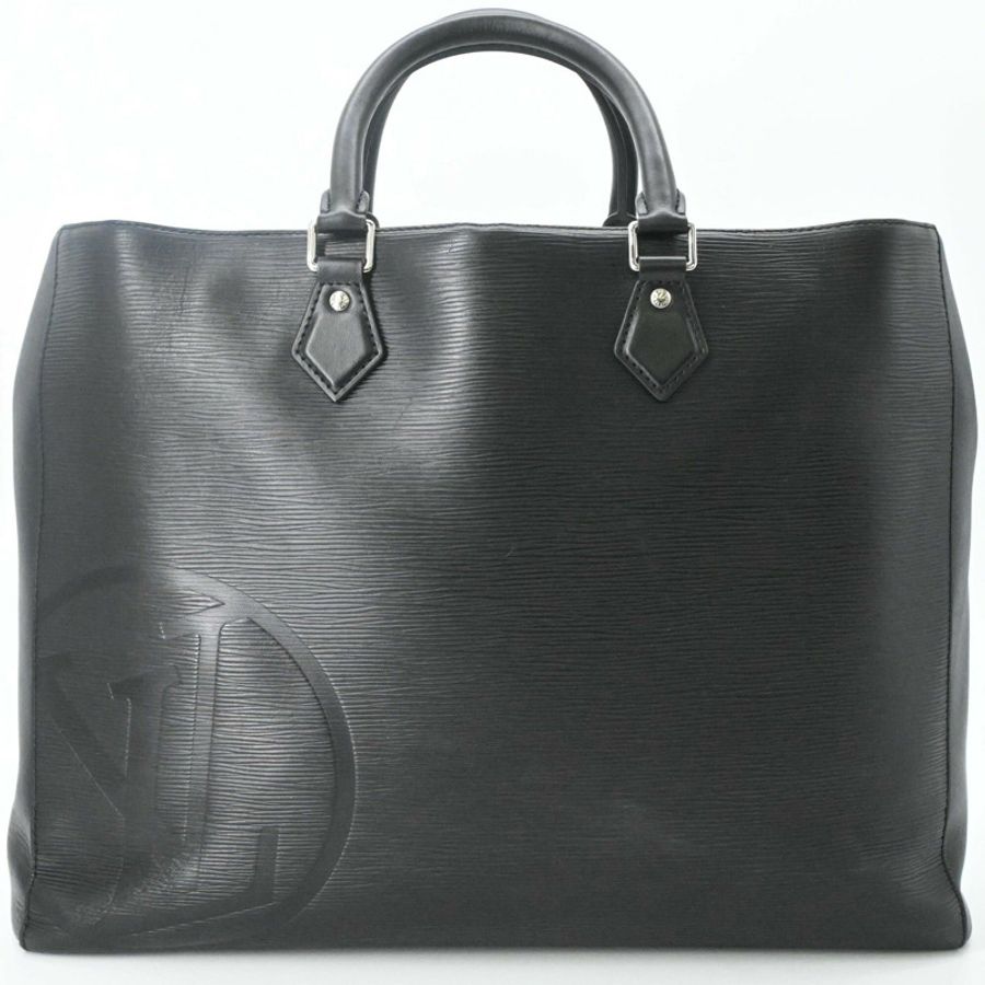 路易威登 Louis Vuitton Epi Grand Sac 手提包 黑色 男士 M55185-1
