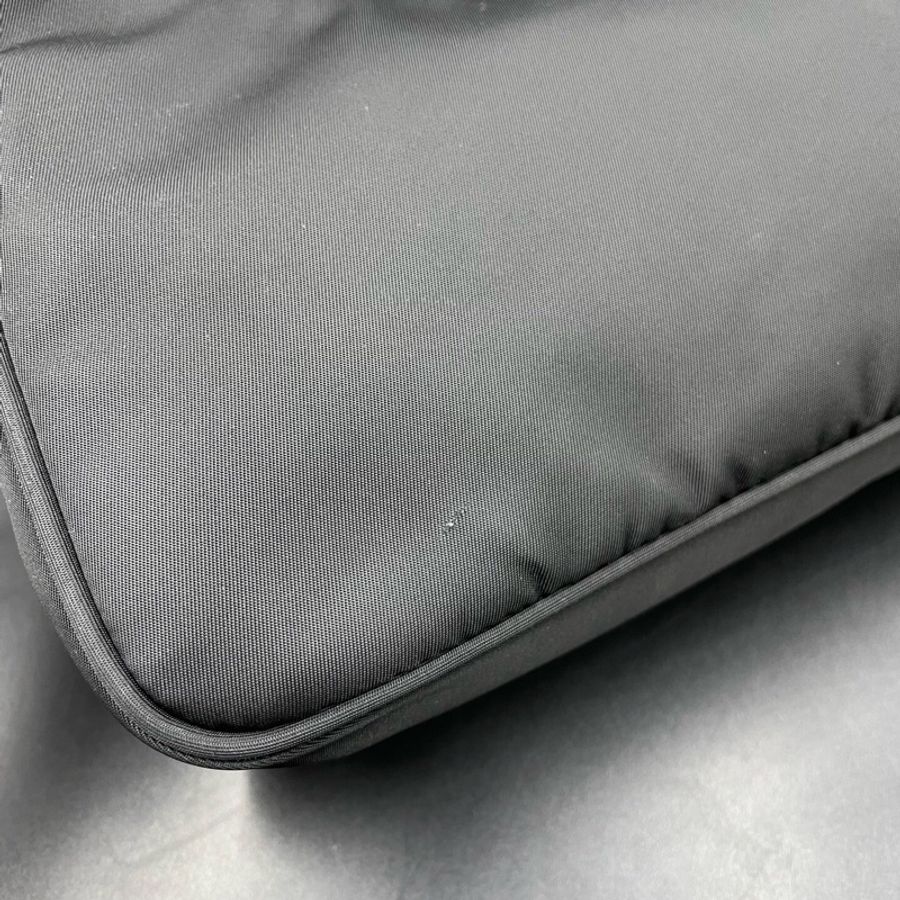 普拉達/Prada黑色尼龍hobo單肩包 Prada Re-Edition-9