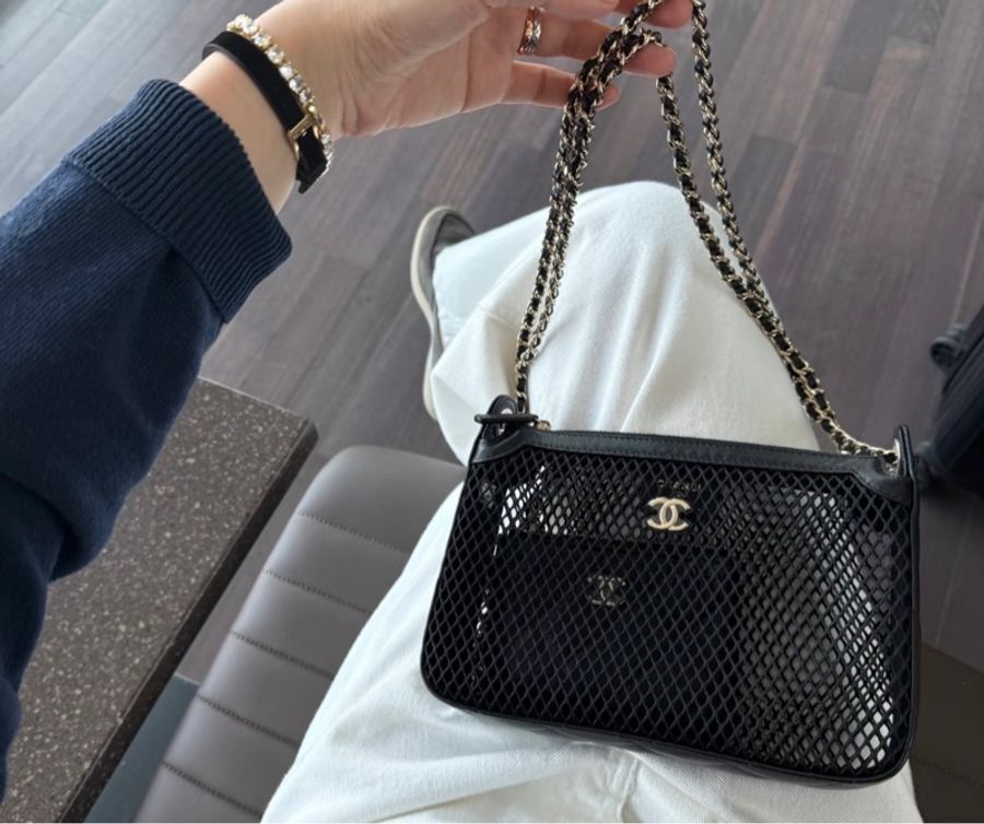 Chanel 25S 斜背肩背兩用包-0