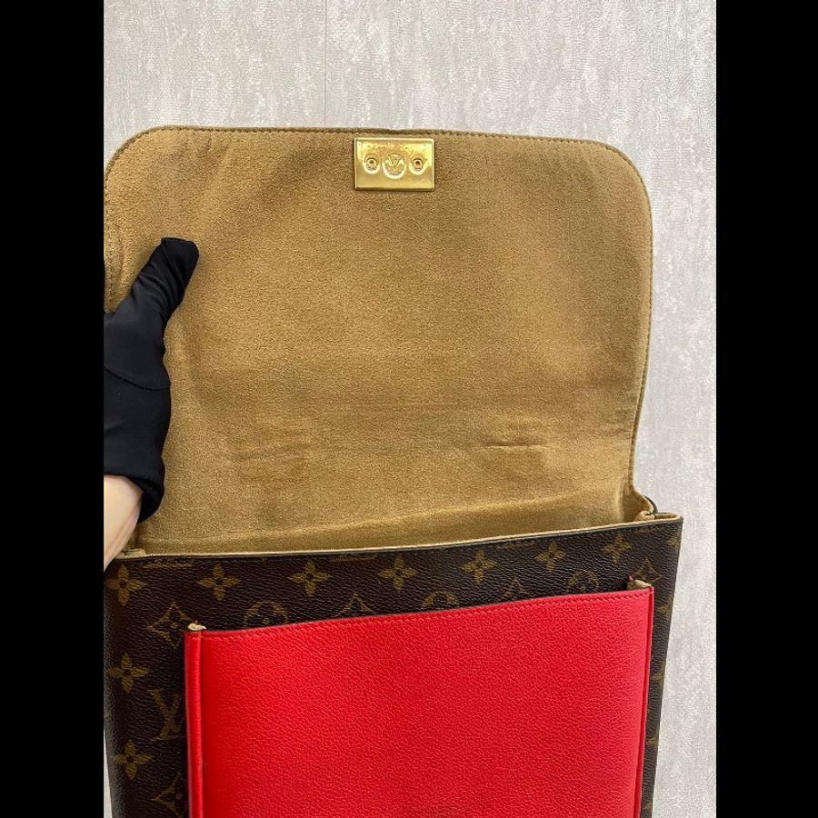 LV Marignan 鎖頭郵差包-8