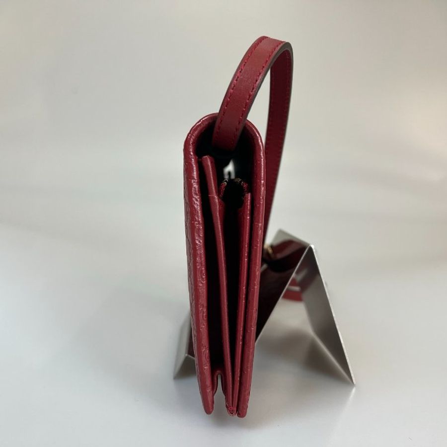 GUCCI 466507 紅壓紋WOC-2