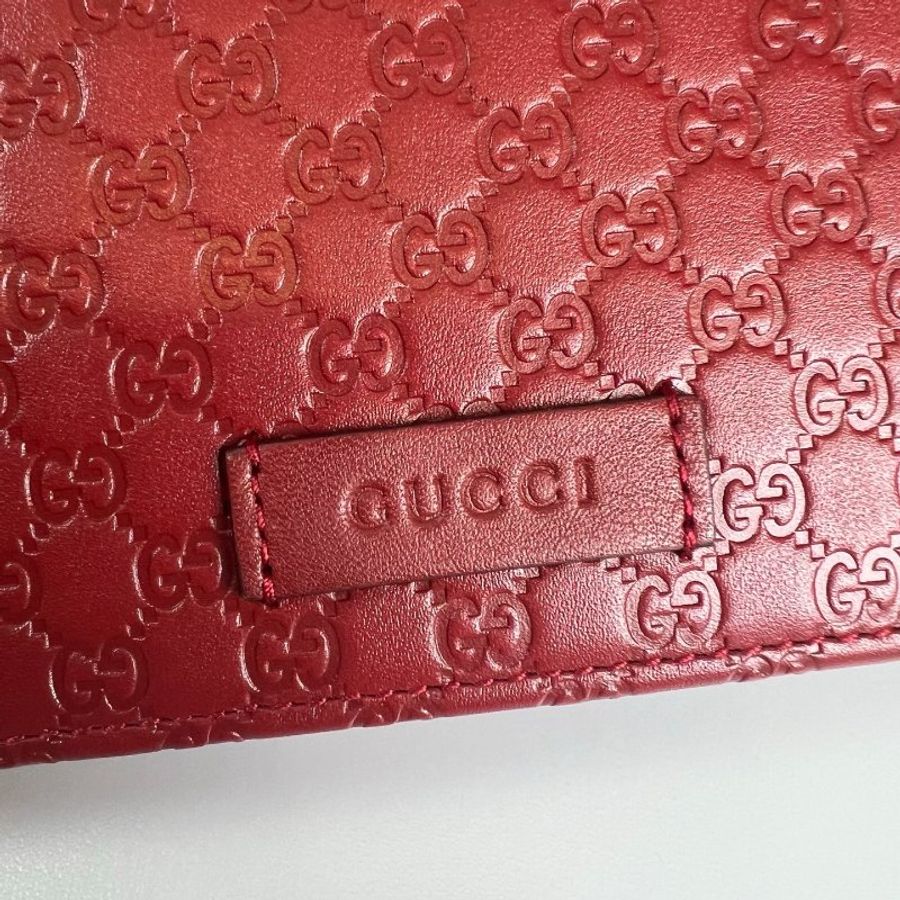 GUCCI 466507 紅壓紋WOC-12