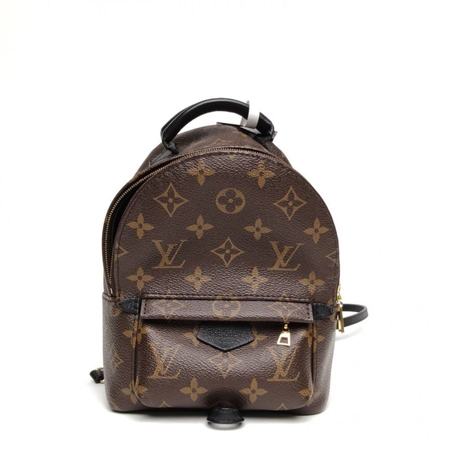 LOUIS VUITTON PalmSprings小書包Mini新款拉鏈外露老花2020肩背包-0