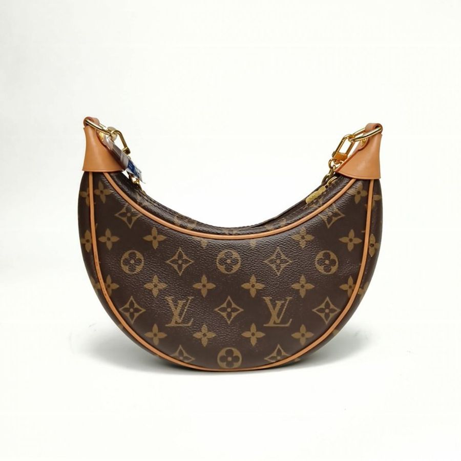 LOUIS VUITTON Loop豌豆包老花PVC金扣晶片肩背包-2